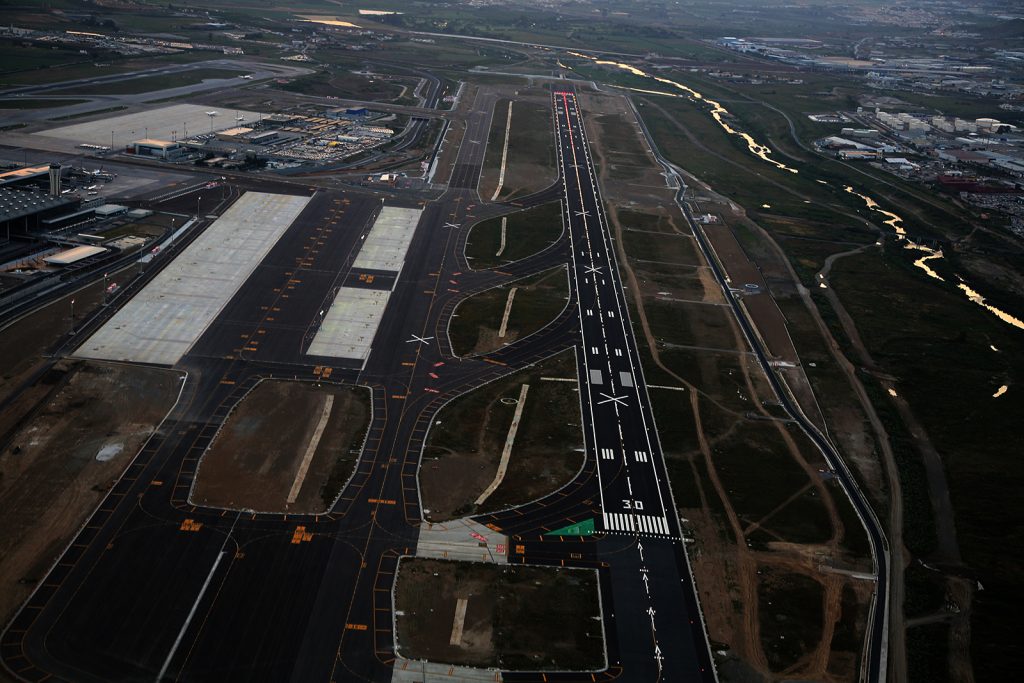 Segunda pista del Aeropuerto de Málaga-Costa del Sol