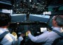 Pilots in the cockpit of an aircraft. Pilots in the cockpit of an aircraft.